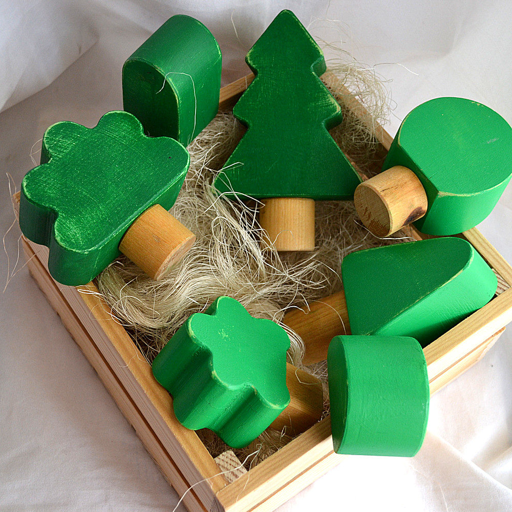 forest christmas toys