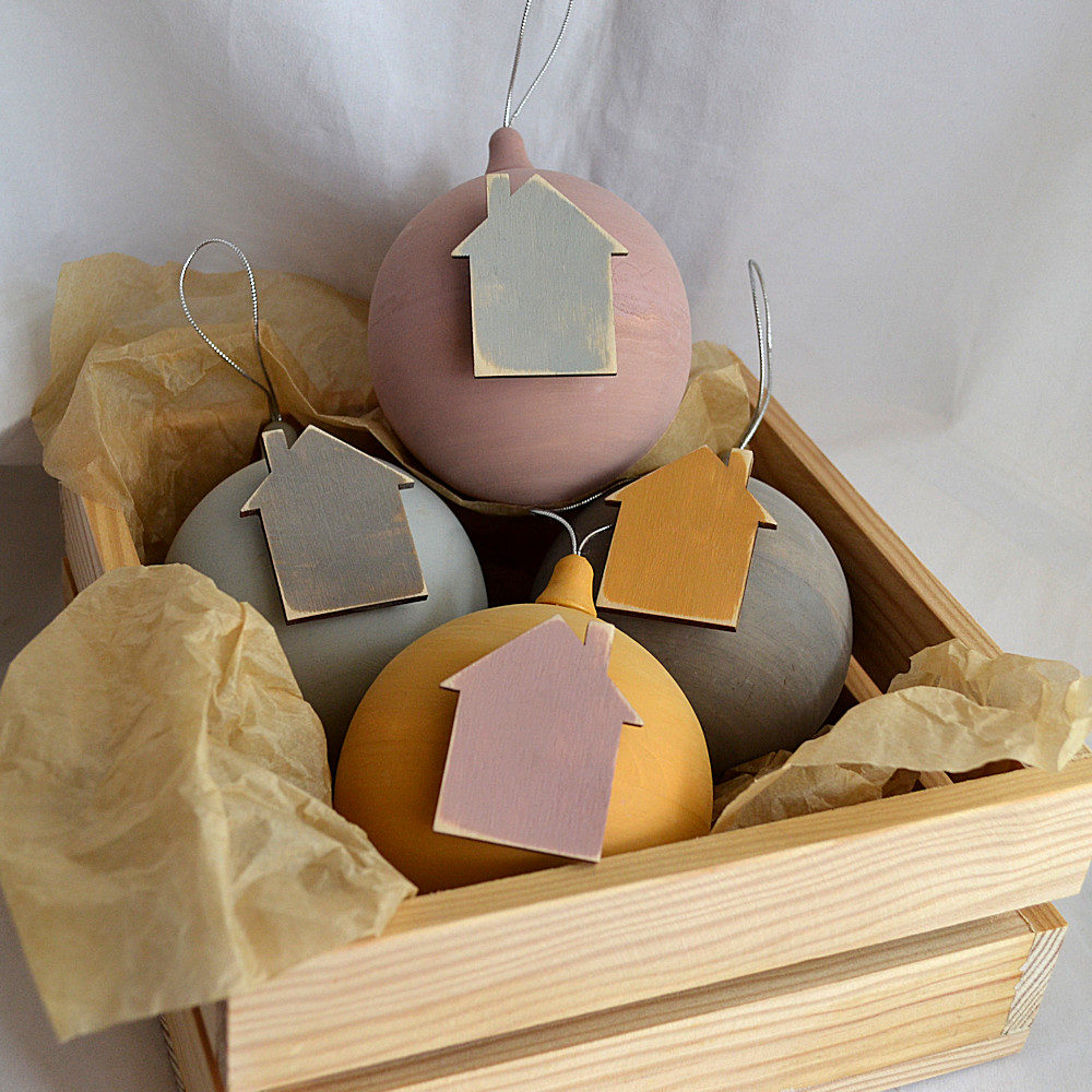 christmas balls set 32