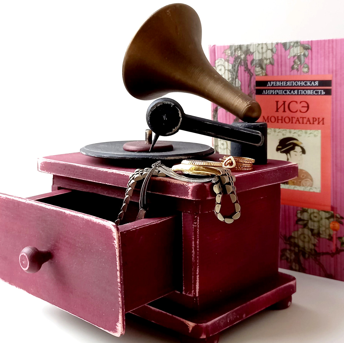 gramophone storage box 2 - Image 4