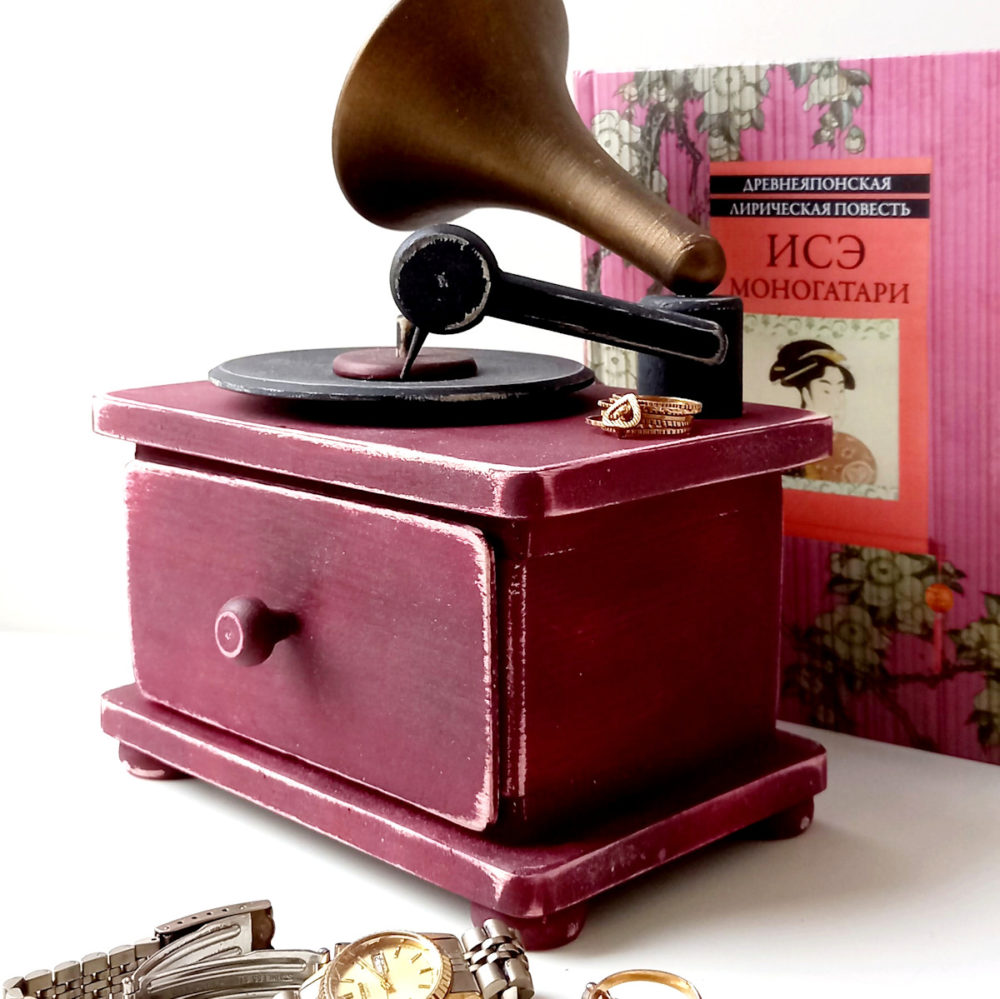 gramophone storage box 2 - Image 5