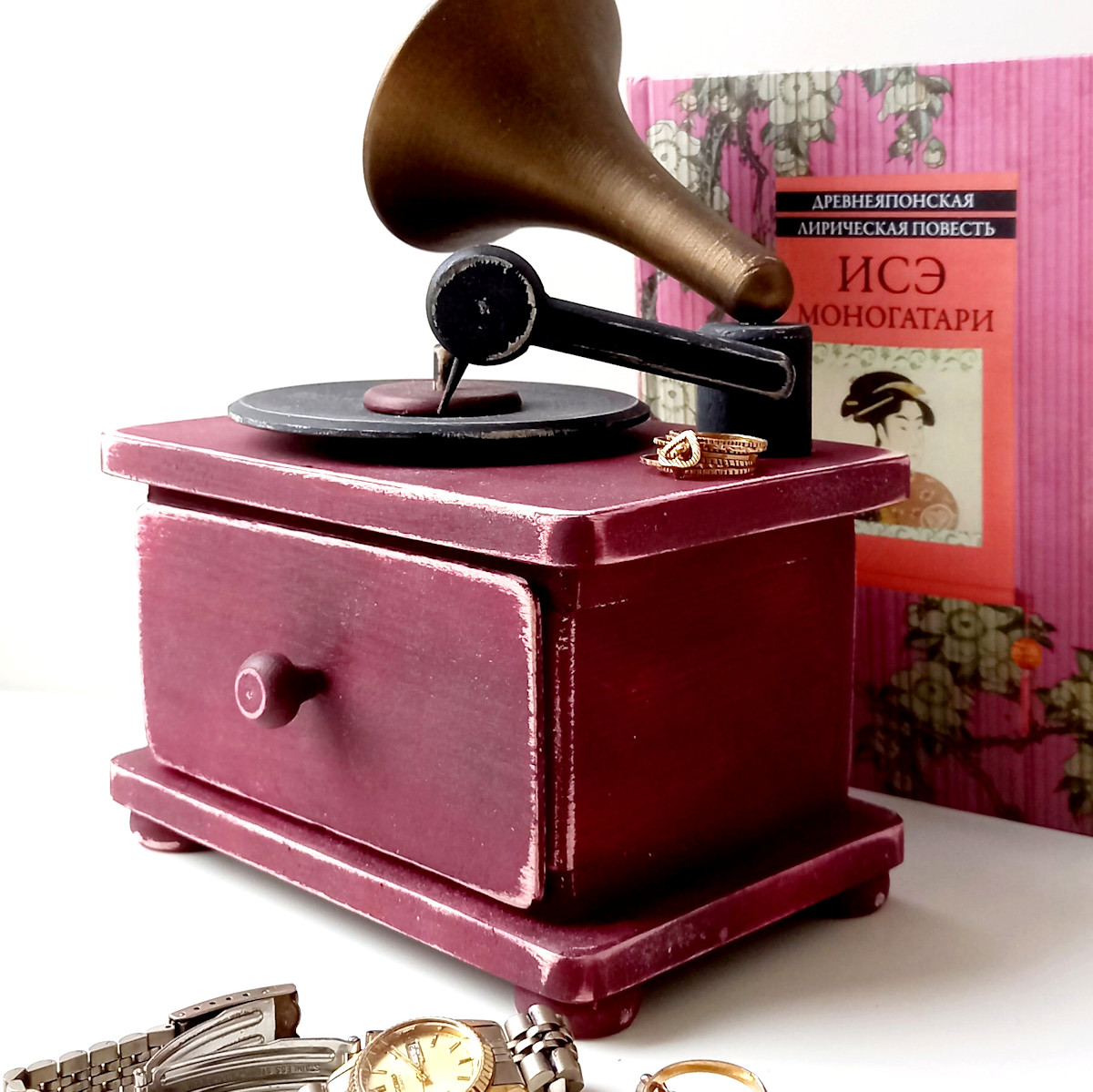 gramophone storage box 2 - Image 5