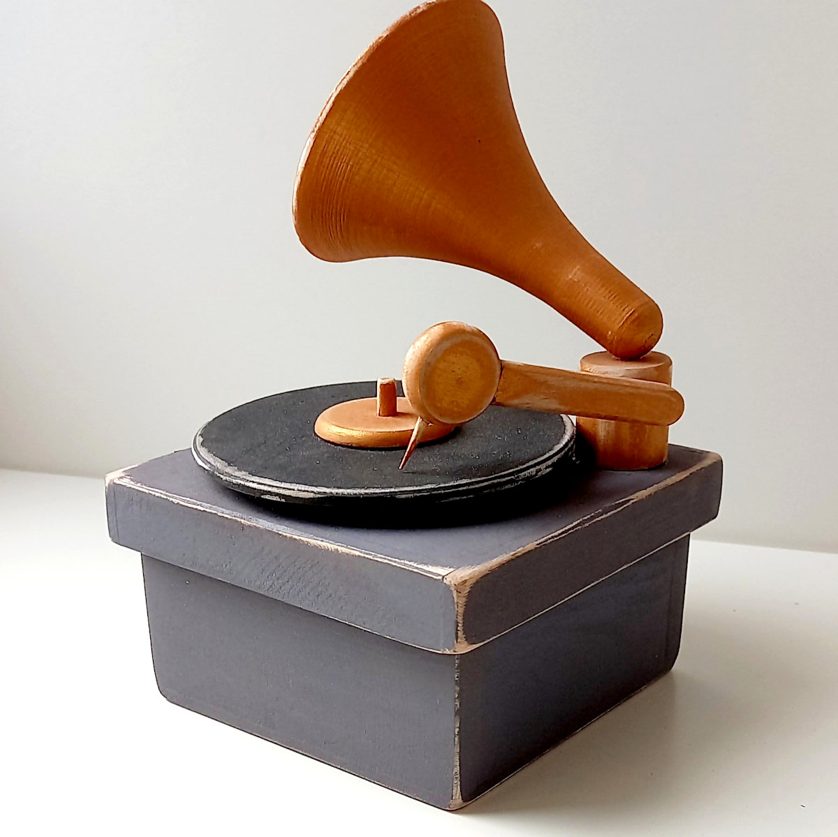 gramophone storage box - Image 6