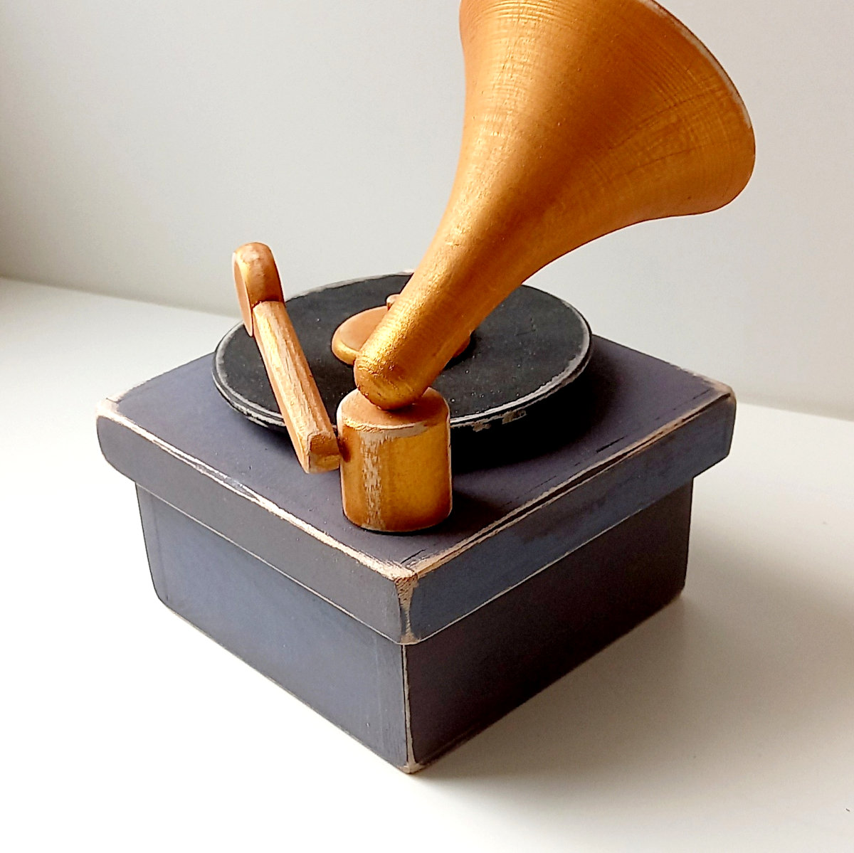 gramophone storage box - Image 5