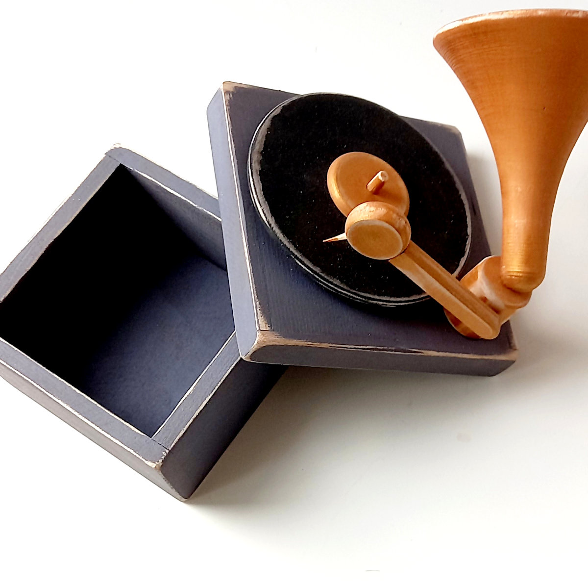 gramophone storage box - Image 4