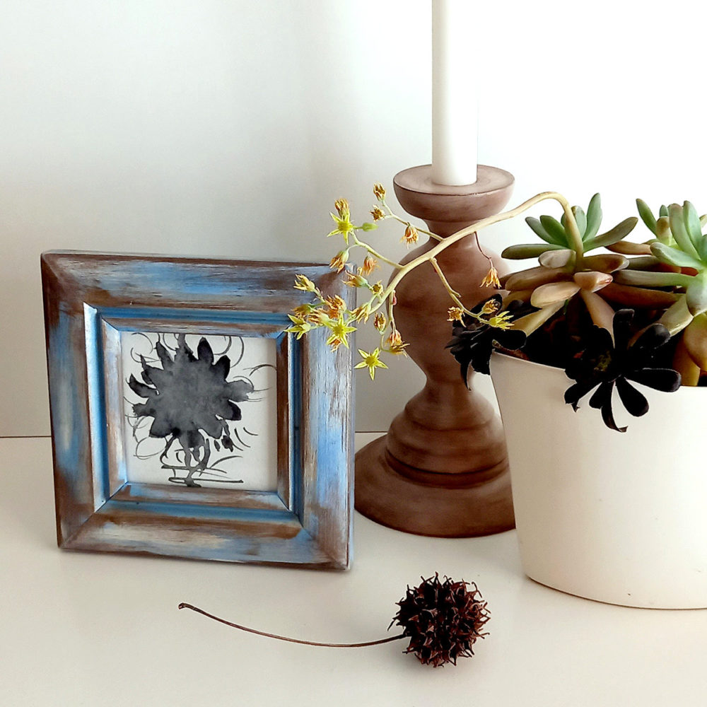 photo frame & candlestick