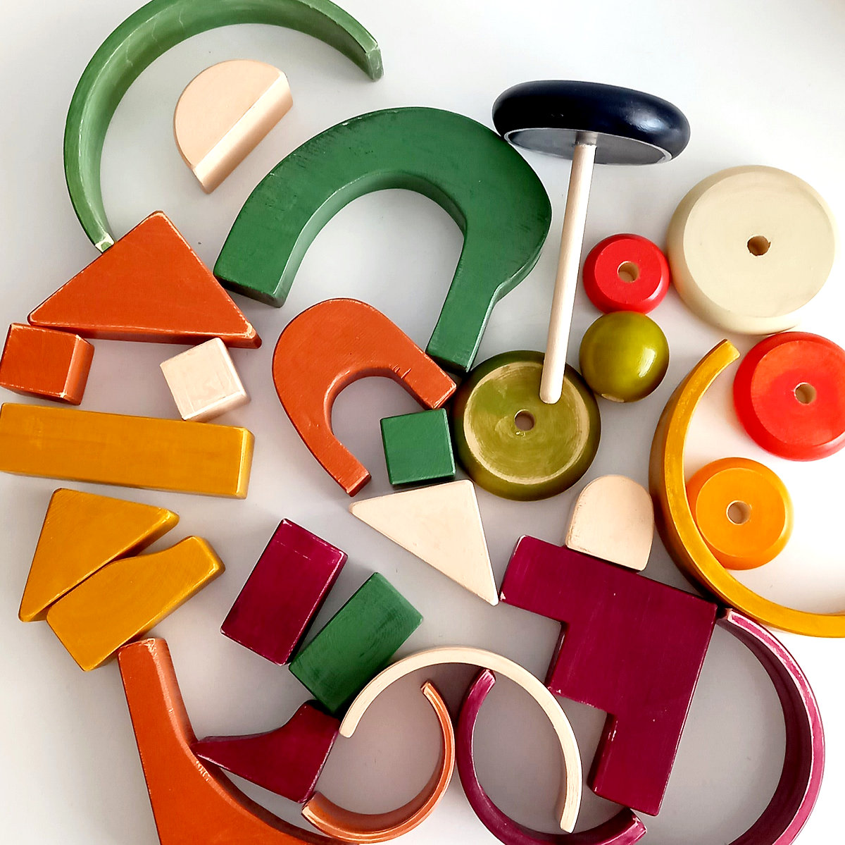 cubes & arcs & pyramid & rainbow set 7 - Image 4