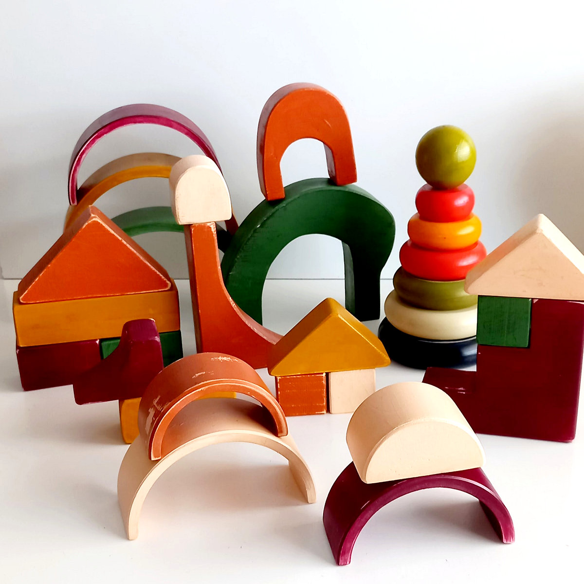 cubes & arcs & pyramid & rainbow set 7 - Image 2