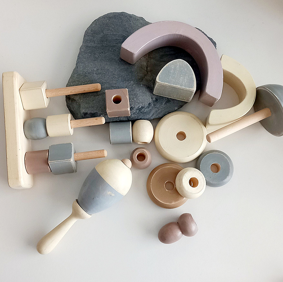 rainbow & pyramid & sorter & rattle set 3 - Image 7