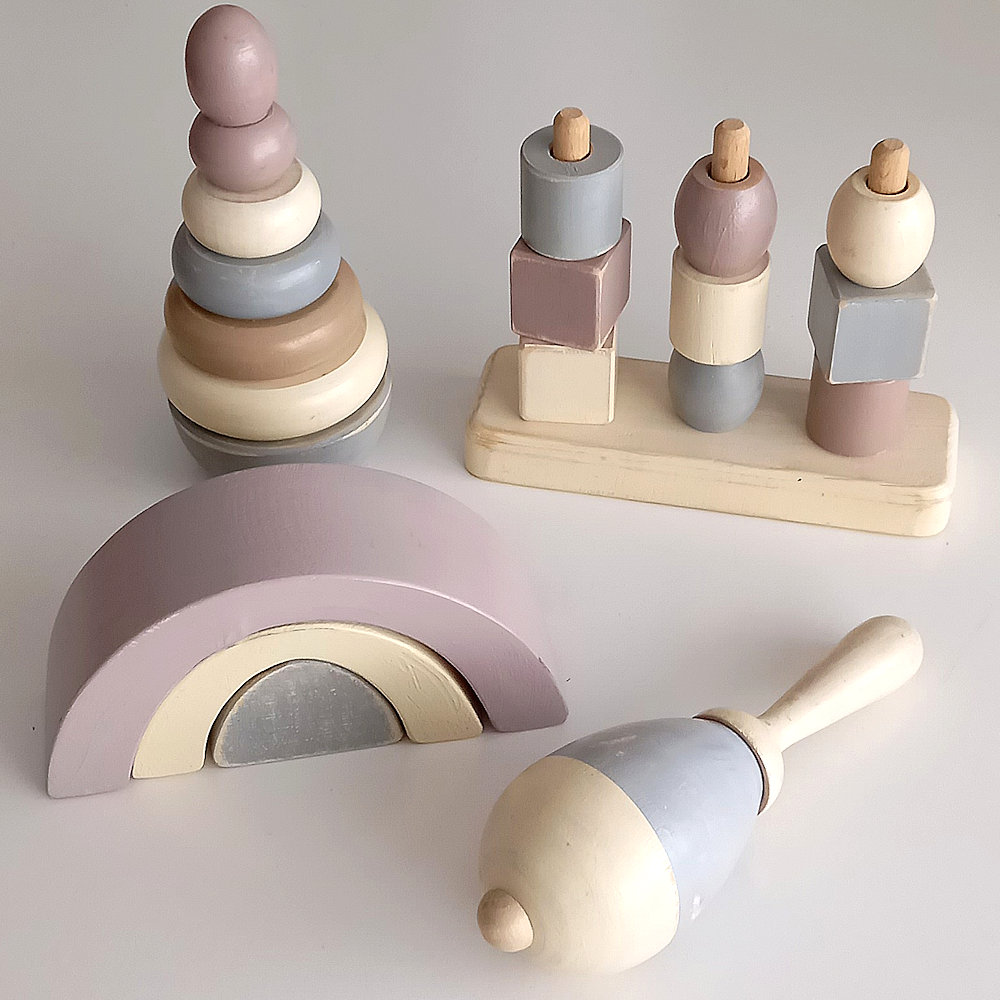 rainbow & pyramid & sorter & rattle set 3 - Image 9