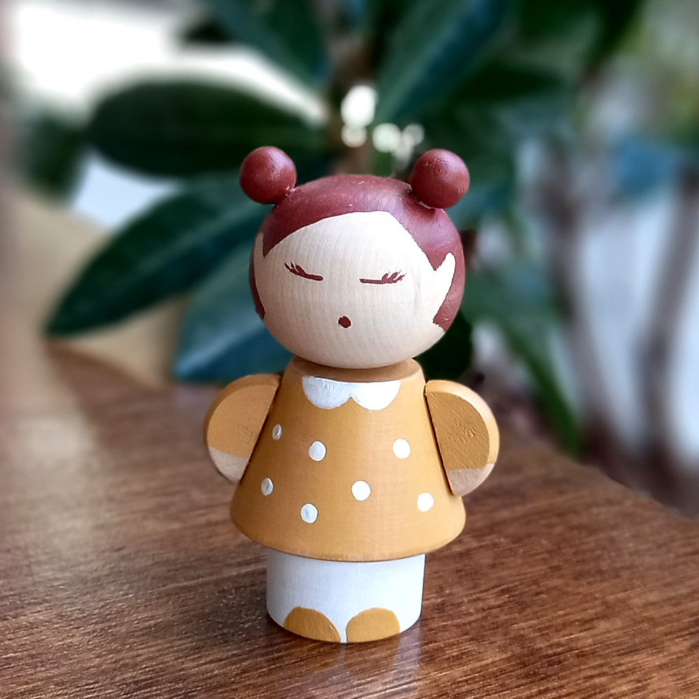 !NEW kokeshi doll